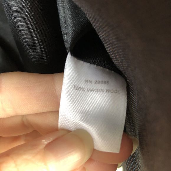 Pendleton Suit Jacket Womens 12 Petite 100% Virgin Wool Button Front Blazer Gray - Picture 10 of 13